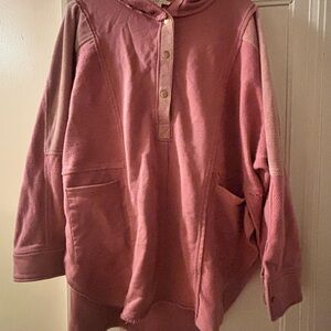 Women's Off-the-Shoulder Sweater - Pink